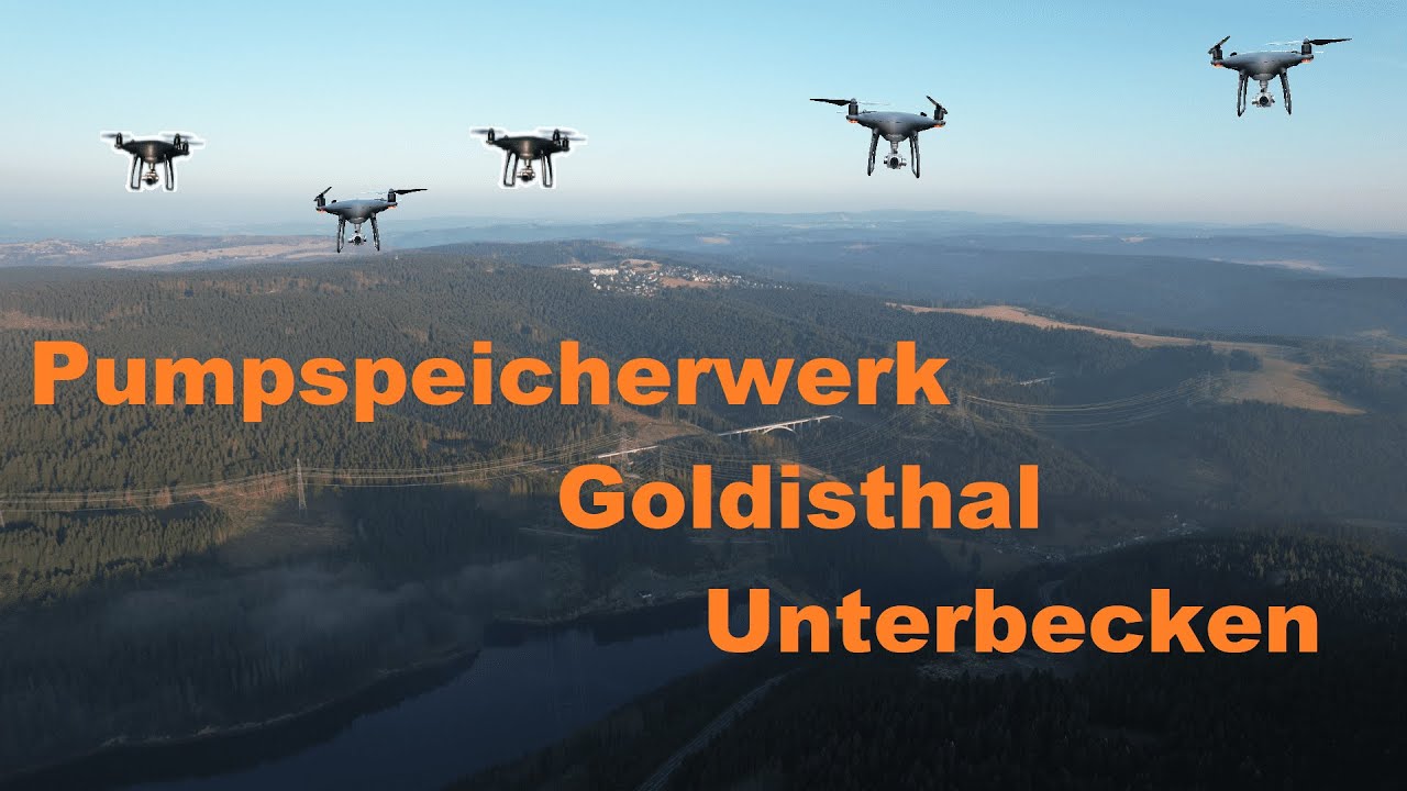 Deutschlands größtes Pumpspeicherwerk in Goldisthal, Teil 2: Unterbecken