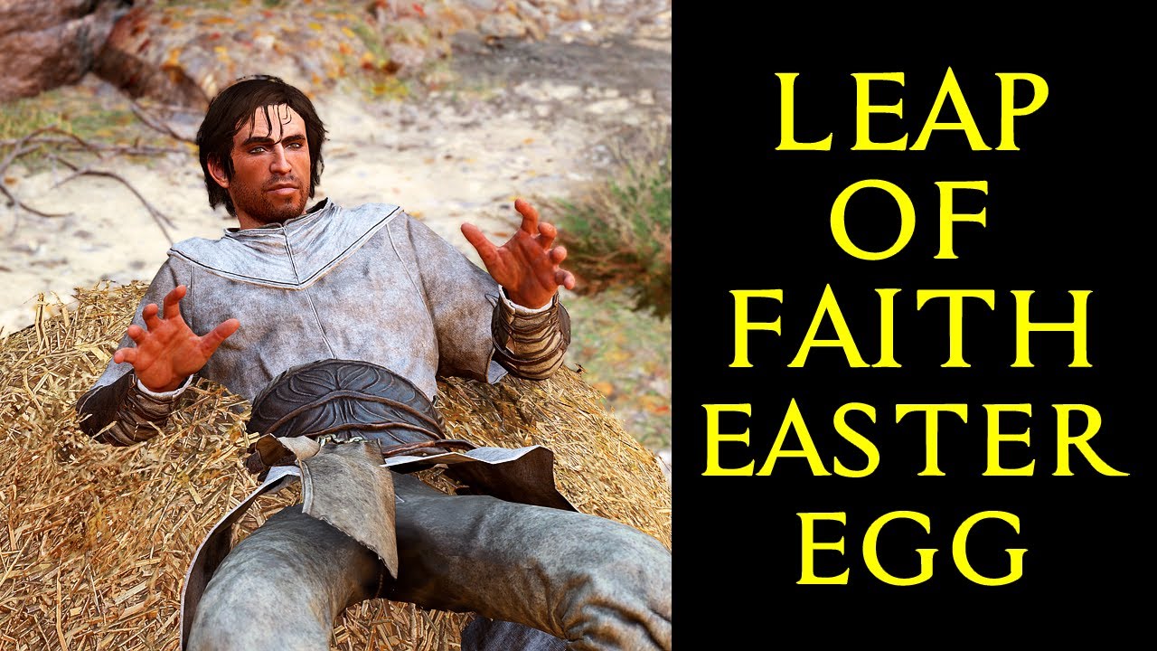 Assassin's Creed Mirage - The first Leap of Faith easter egg