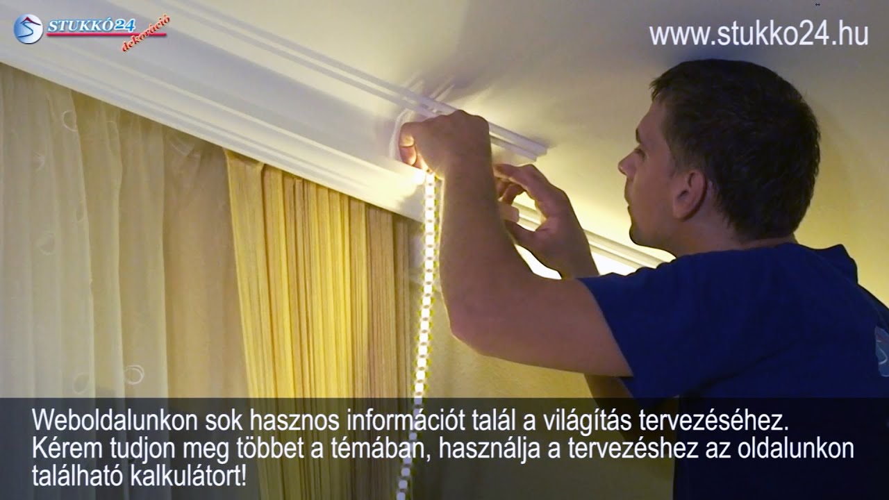 Led világítás, rejtett világítás