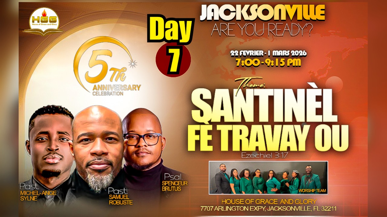 REVEIL 5EME ANNIVERSAIRE / HOUSE OF GRACE IN GLORY / DAY 7