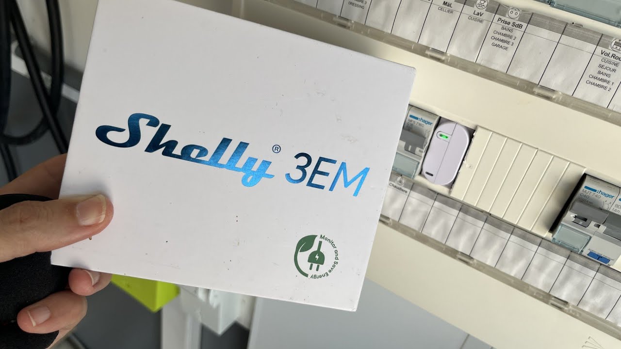 SHELLY 3 EM : Installation et présentation (compatible Zendure, Ecoflow...)
