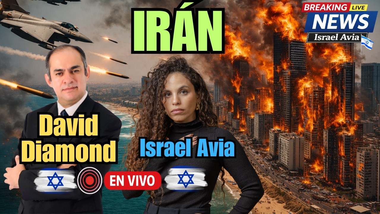 🚨 DAVID DIAMOND e Israel Avia EN VIVO | Noticias Ultima Hora: Iran y Hezbollah desde Israel 🇮🇱🔥🇮🇷