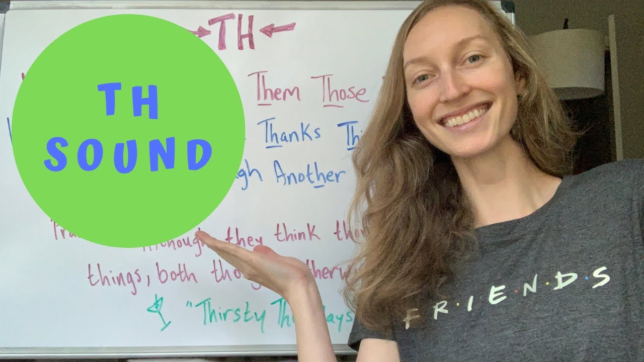 O som do 'TH' em inglês com uma americana