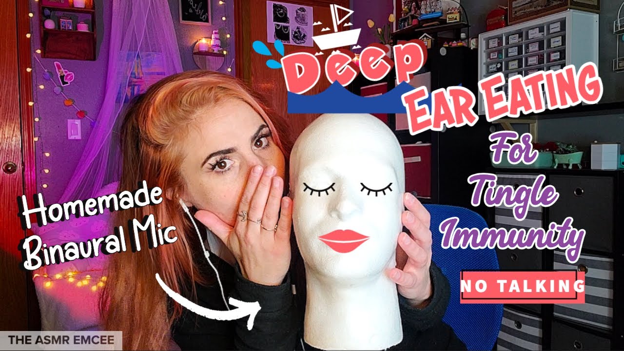 ASMR Deep Ear Eating for Tingle Immunity (No Talking)