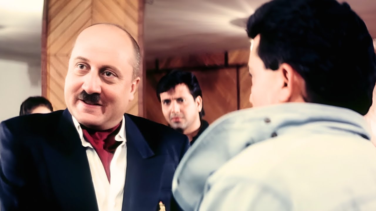 तुमलोग ने मुझे श्रीदेवी की आवाज़ निकालकर बेवकूफ बनाया😂 | Anupam Kher और Govinda सुपरहिट कॉमेडी सीन