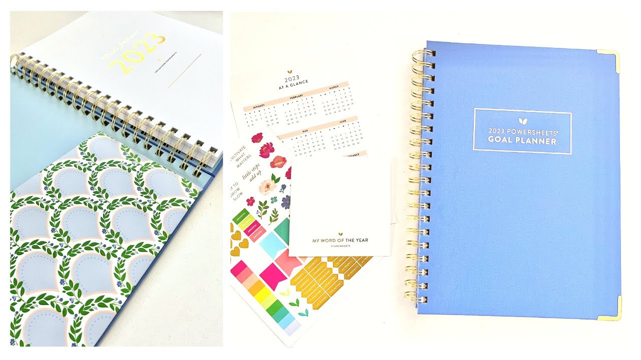 Unboxing 2023 Powersheets Goal Planner | Cultivate What Matters