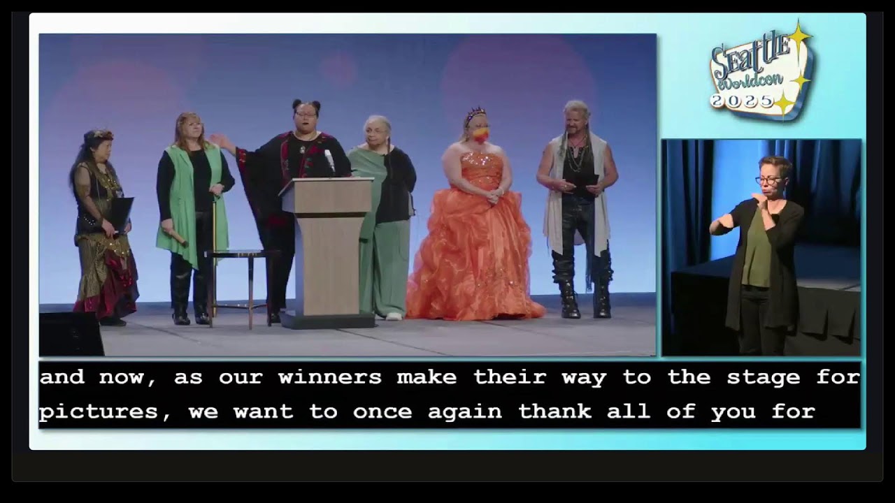 Worldcon 2025 Seattle - Hugo Awards Ceremony - August 16th, 2025 8:30 pm - 11:00 pm