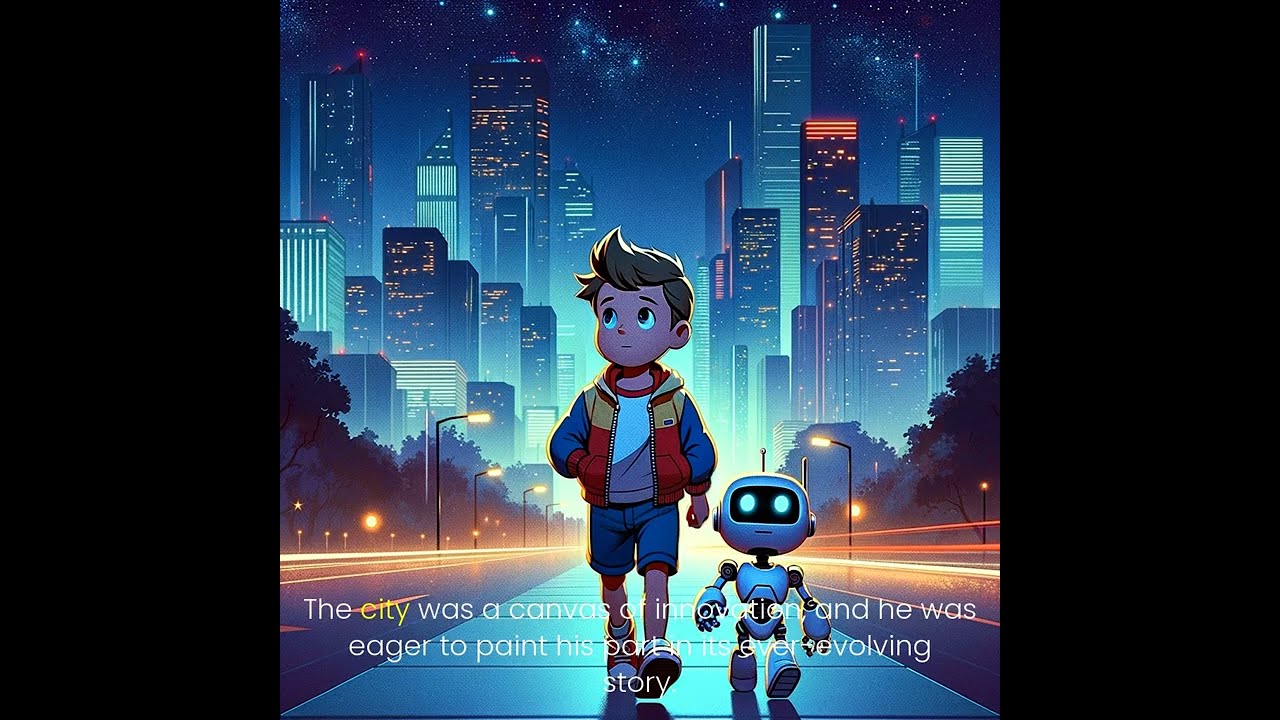 Bedtime Story! The Technology Fair in Robot City with Lucas and Robo