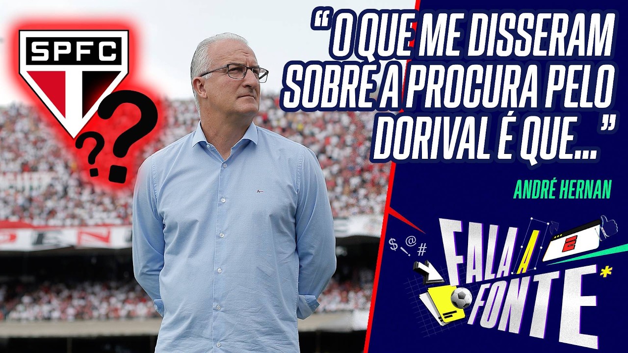 S&Atilde;O PAULO ENTROU EM CONTATO COM O DORIVAL JR.? ENTENDA O LADO DO TREINADOR E PRESS&Atilde;O NOS BASTIDORES