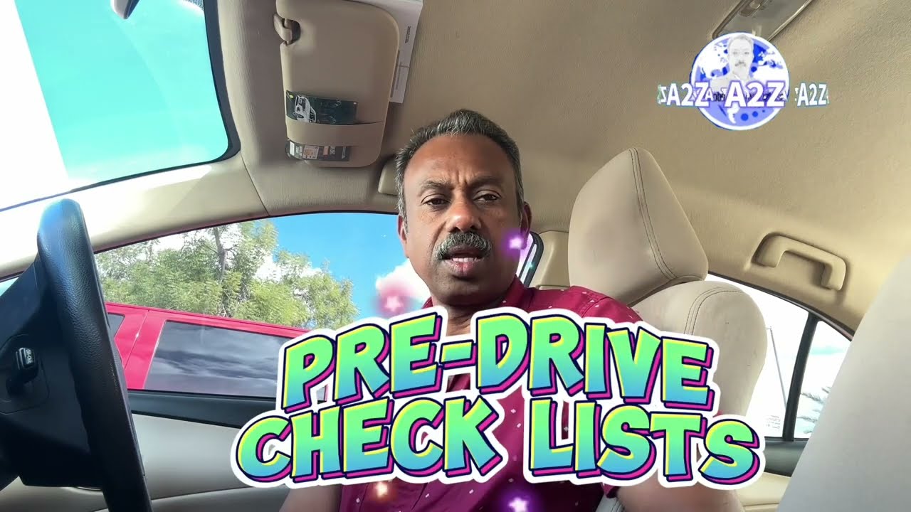 DRIVING CHECKLISTS PART 1#dubaidrivinglicense #goldenchance #drivingtips #excellence