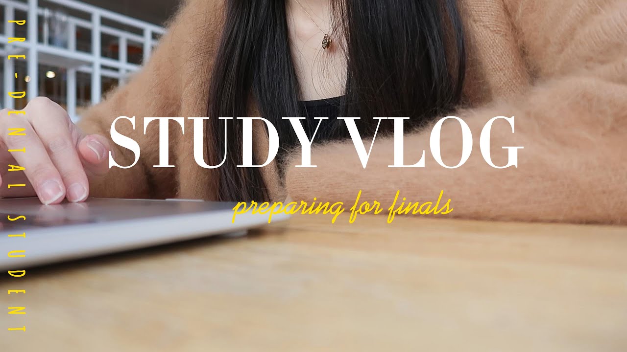STUDY VLOG | Preparing for finals, Focusing on myself, Buying concert presale tickets