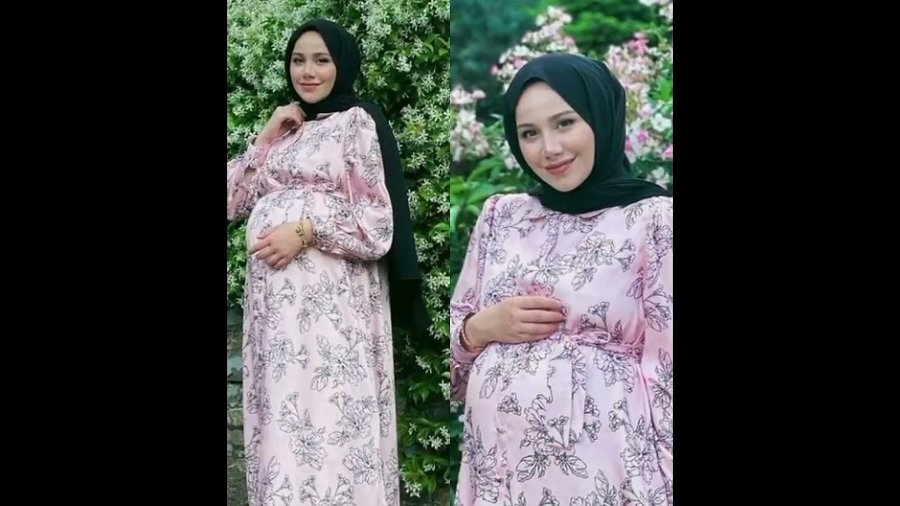 Pregnancy Dresses/Maternity Outfits for Muslimah Ladies/Stylish pregnancy Wears for Modest Muslimah.