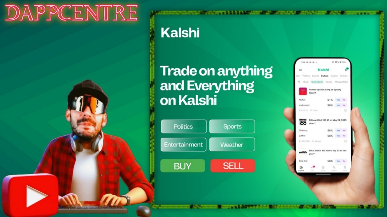 KALSHI APP 🔥PERPTUAL FUTURES TRADING CRYPTO! 🚀 & PREDICTION MARKETS! 🤑