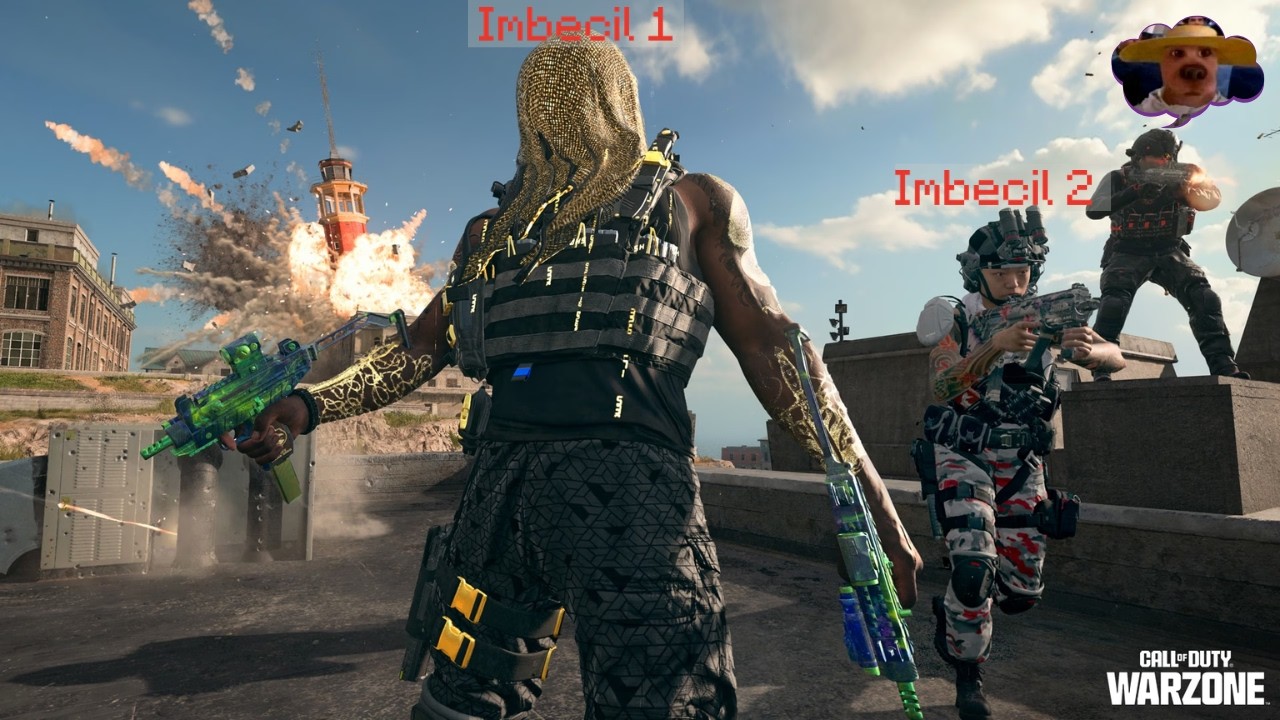 2 IMBECILES en WARZONE