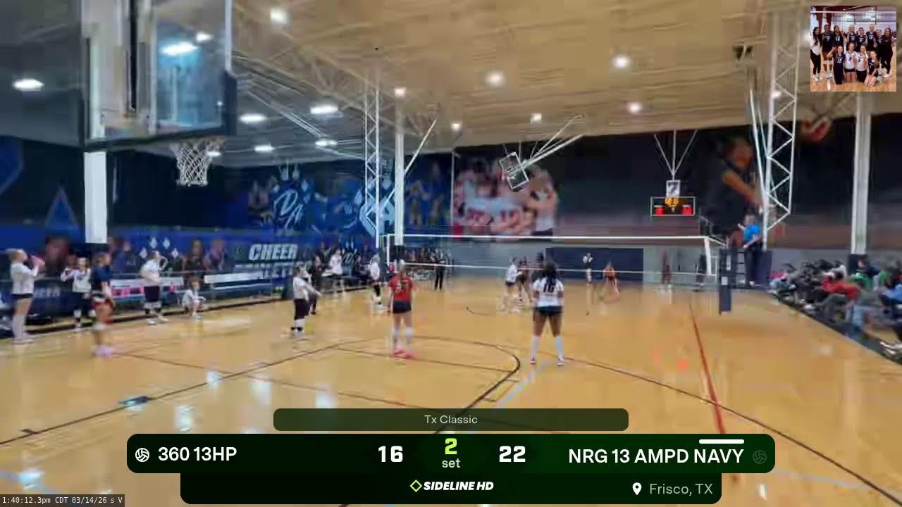 NRG 13 AMPD NAVY vs. 360 13HP (2026.03.14)