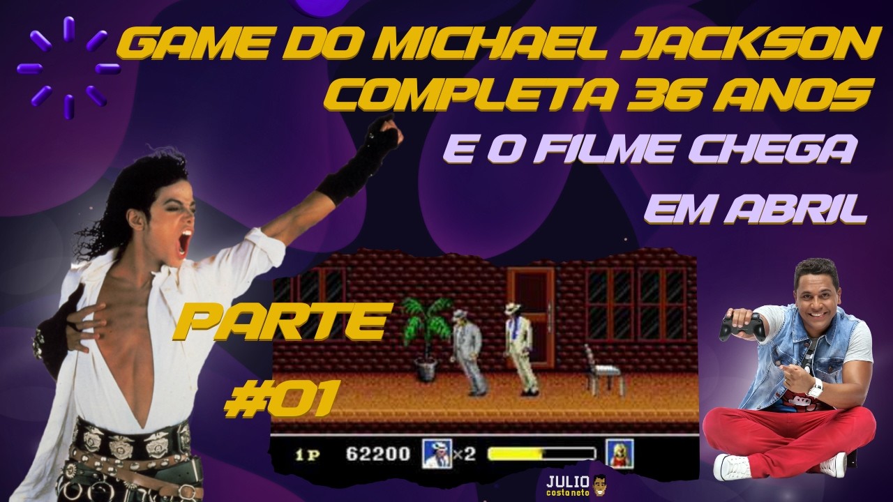Jogo de Michael Jackson completa 36 anos | O filme chega em abril de 2026 (Até Zerar) - Parte 1