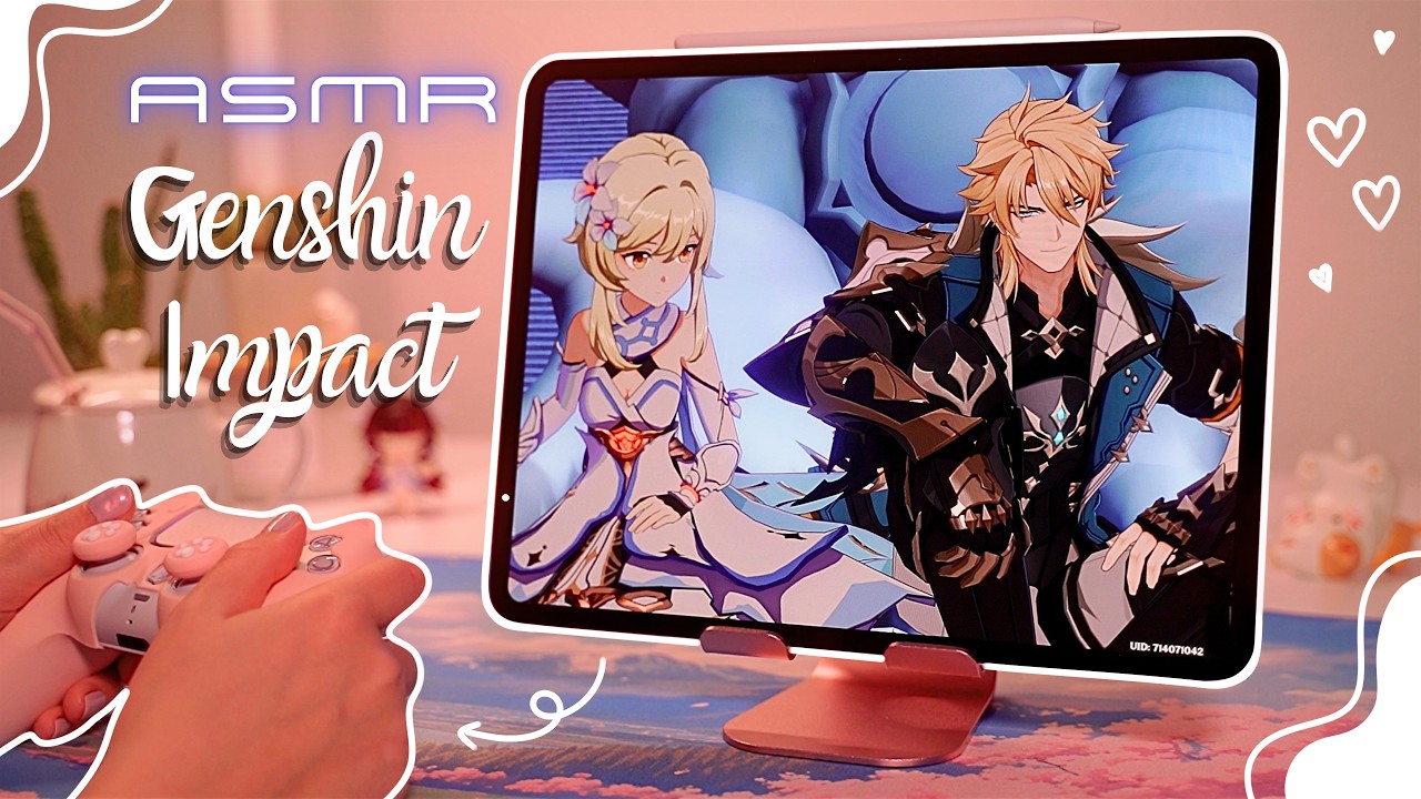 ASMR Genshin Impact ༄ He Who Caught the Wind Pt. 2 ༄ Close Up Whisper