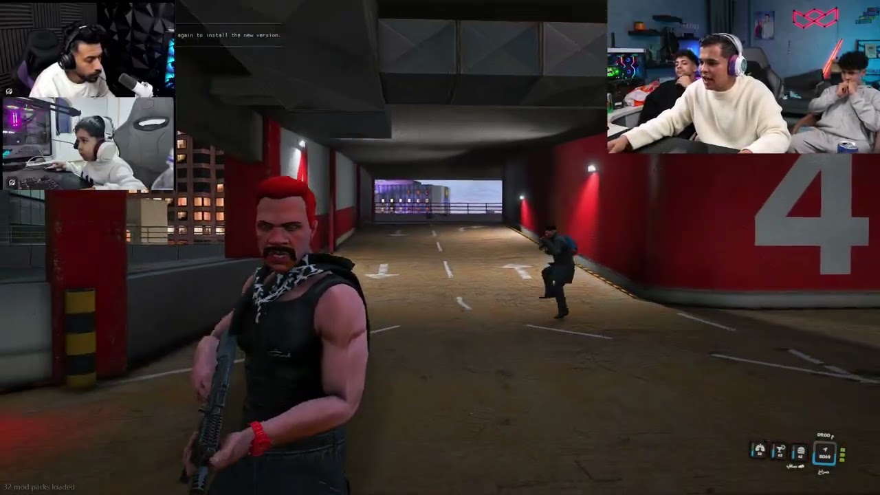 عمرو gtav اليوم 11 فبراير الجزء 4