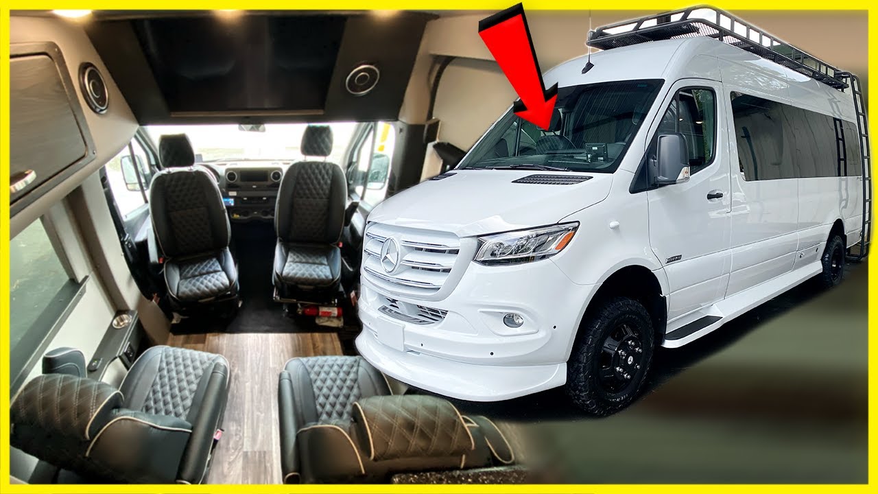 The Ultimate Luxury Overland BEAST! American Coach Patriot MD4 4WD Class B 2022 Sprinter Van