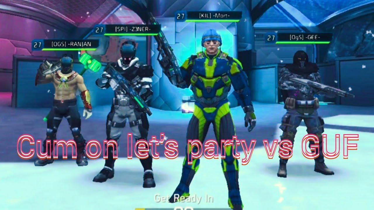 Shadowgun legends [CTF]: RANJAN/GEE/Z3NER/Mort 🆚 [GUF] Goofy/54321GO/SEA/nagullax