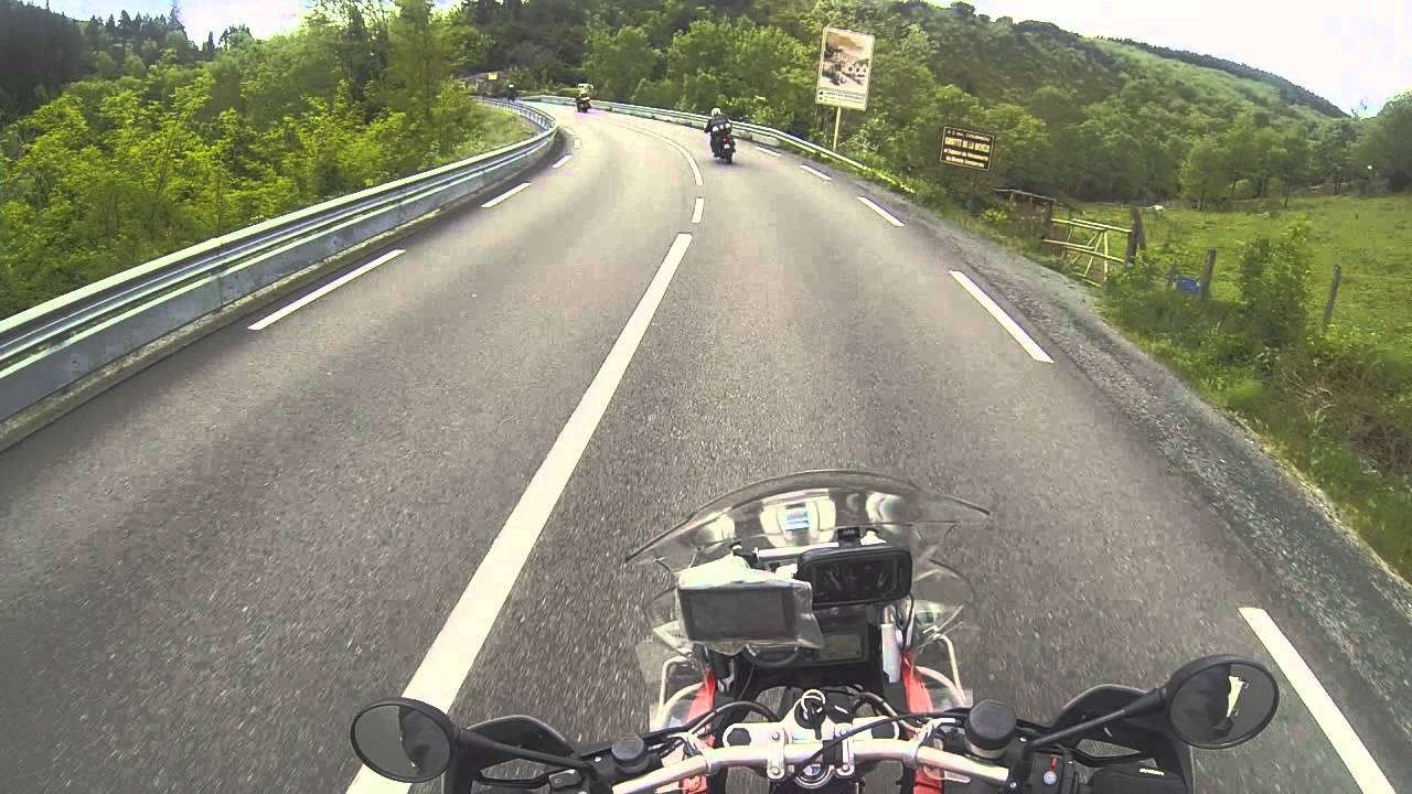 balade moto st pons de thomieres GOPRO HERO 3