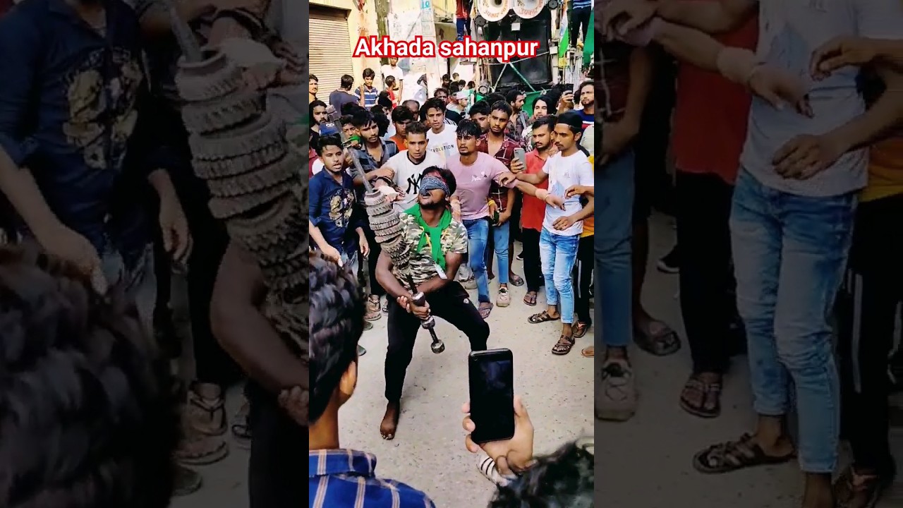 akhada NAJIBABAD Muharram 2023 || #trending #shortsfeeds #youtubeshorts #najibabad #viralvideo