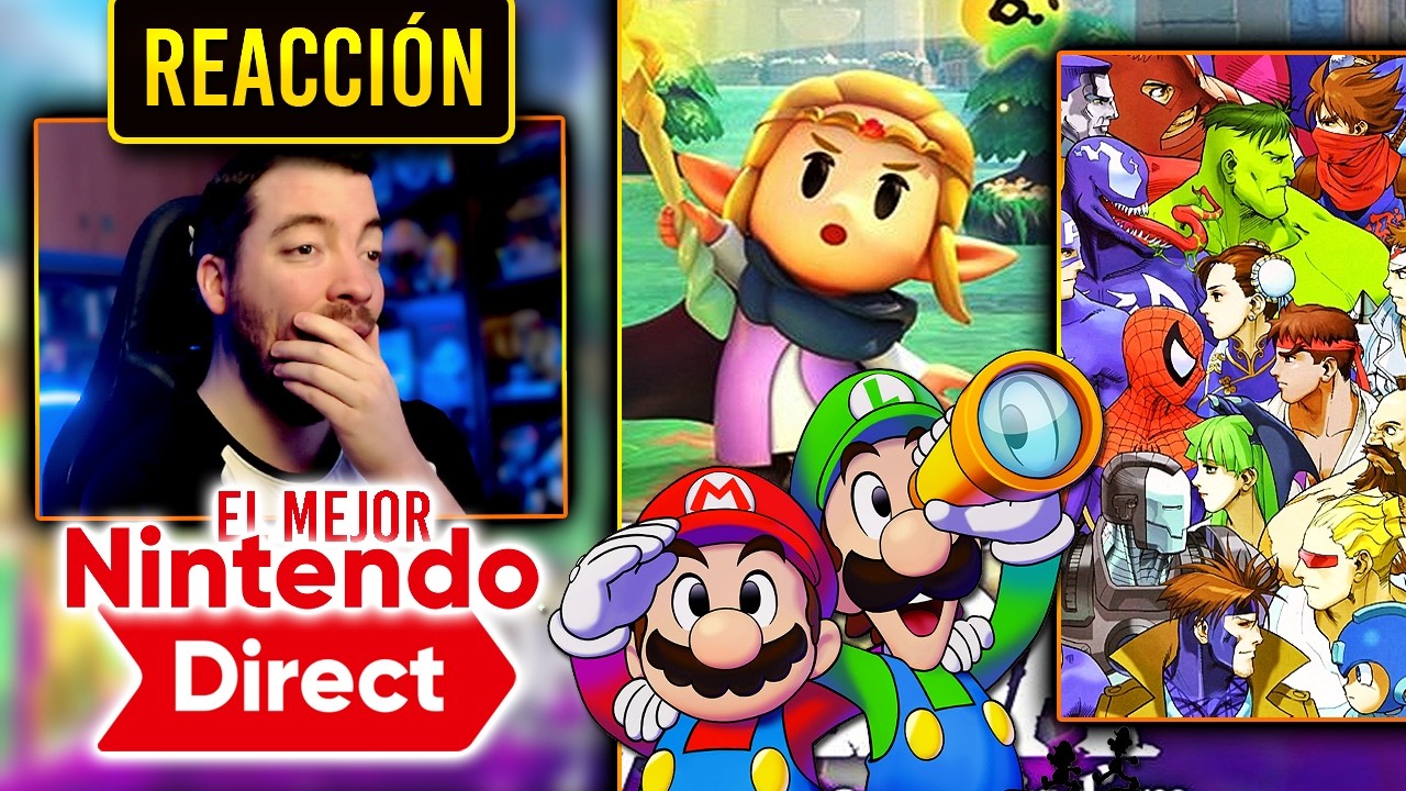 Metroid Prime 4, Mario & Luigi, ZELDA, MvsC... Mi REACCIÓN al MEJOR NINTENDO DIRECT en AÑOS 😍