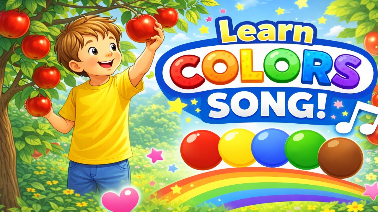 Learn Colors Song for Kids | Colors Everywhere | Kiddy Songs and Tales