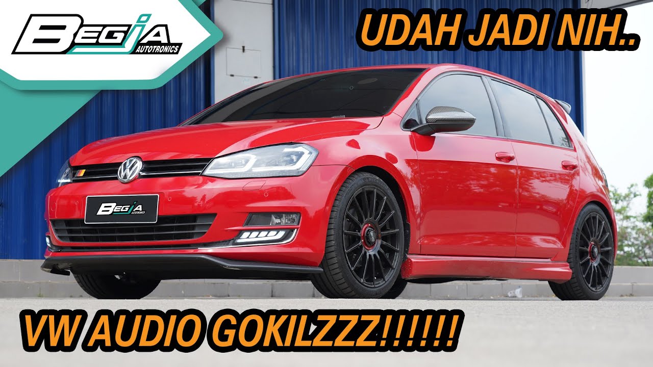 Bangun Audio dan Peredam Mobil di VW Golf | Done