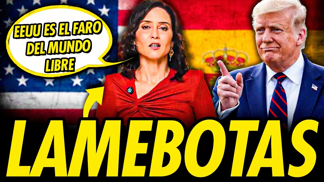 AYUSO RECIBE UN PREMIO TRUMPISTA Y SE LO DEVUELVE POR SER EL 