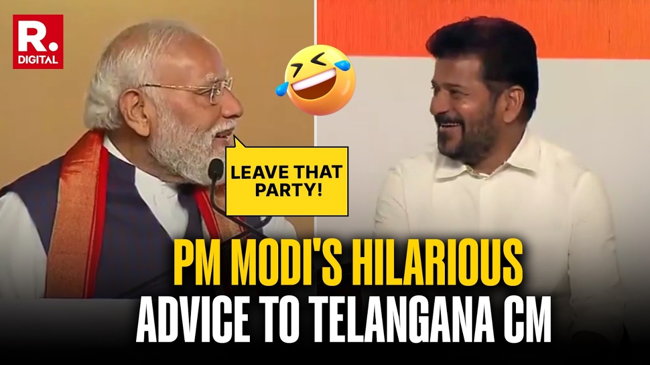 PM Modi's Joke With Revanth Reddy Goes Viral!