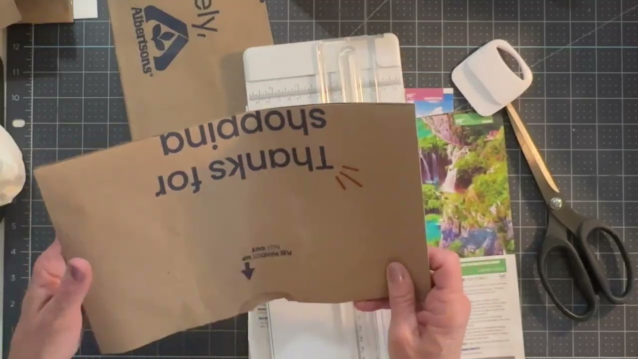 Start To Finish Paper Bag Journal Ep 1 The Cover