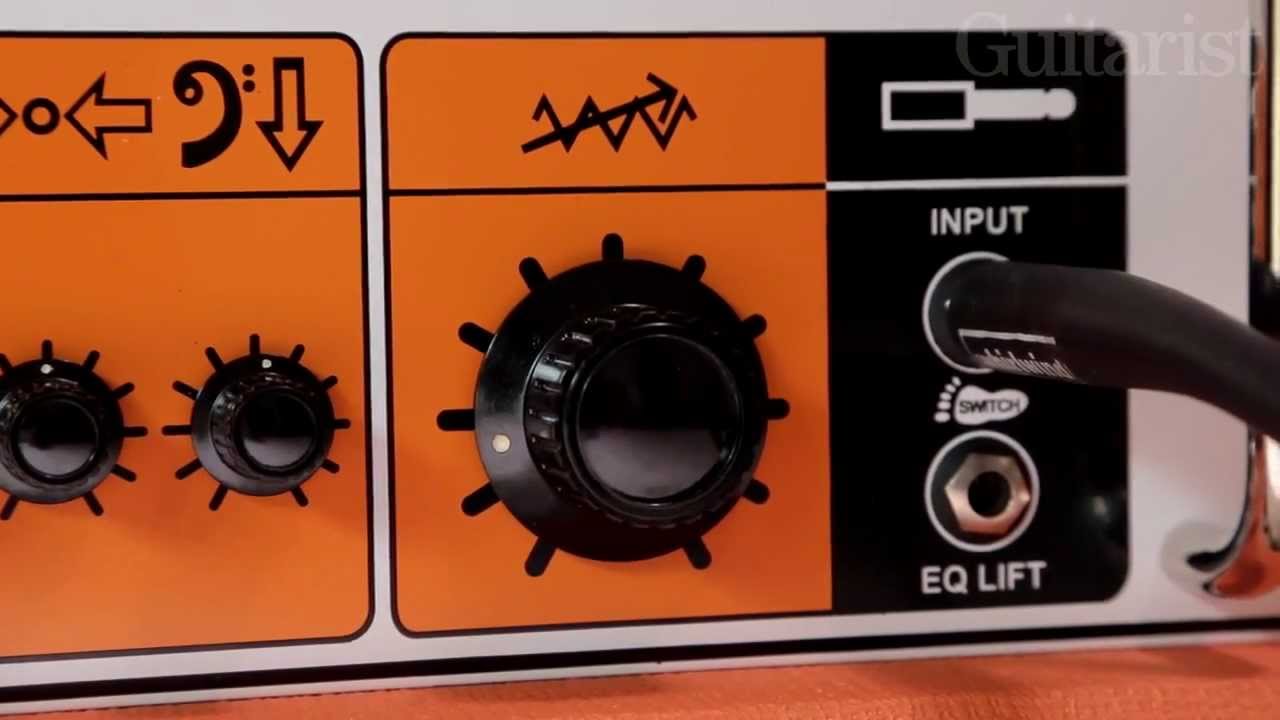 Orange CS50 Custom Shop 50 guitar amplifier head demo