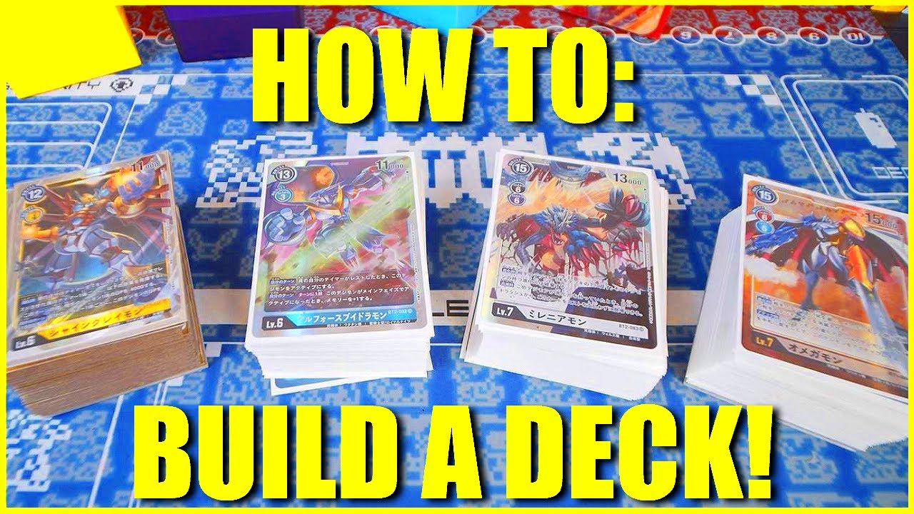 DIGIMON CARD GAME 2020: HOW TO BUILD A DECK!