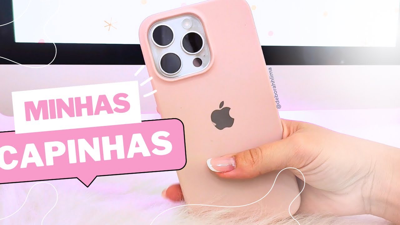 TOUR PELAS MINHAS CAPINHAS IPHONE 15 PRO MAX