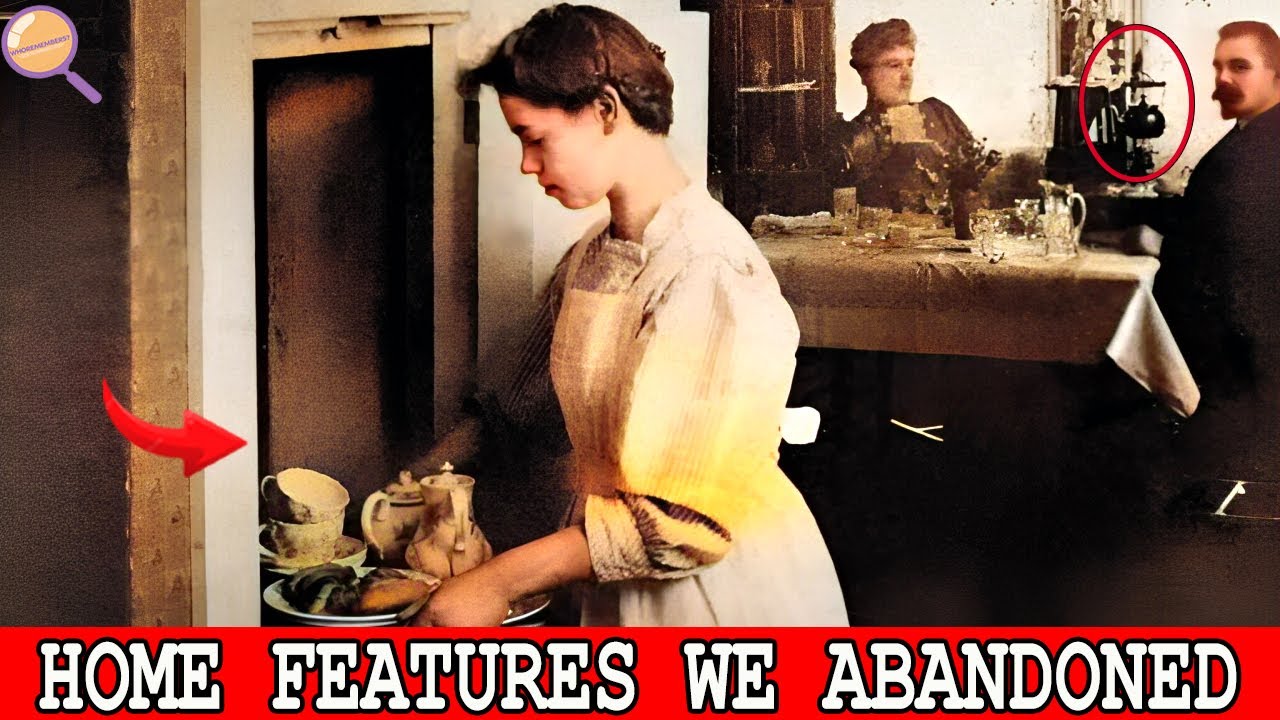 20 Mysterious Home Features No Longer Used