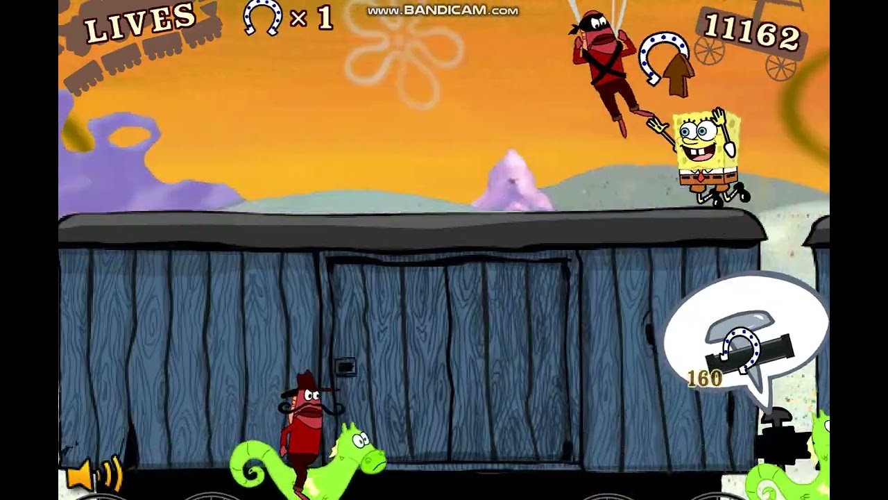 No Train No Gain (SpongeBob SquarePants) (Gameplay)
