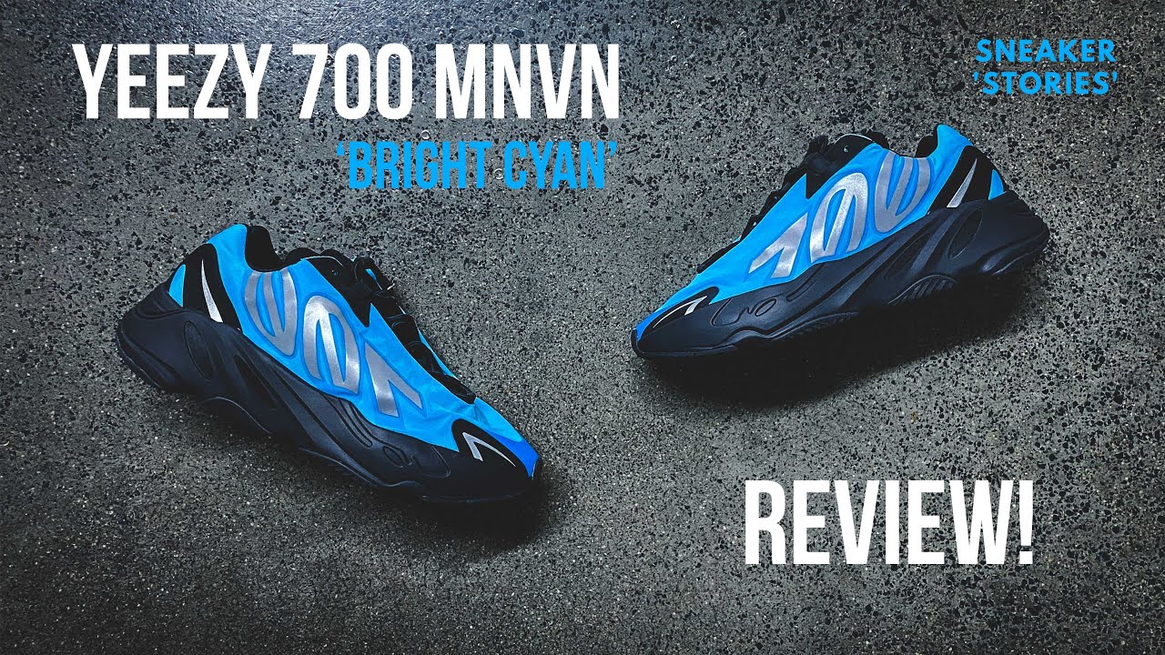 Adidas Yeezy Boost 700 MNVN 'Bright Cyan' (Review)