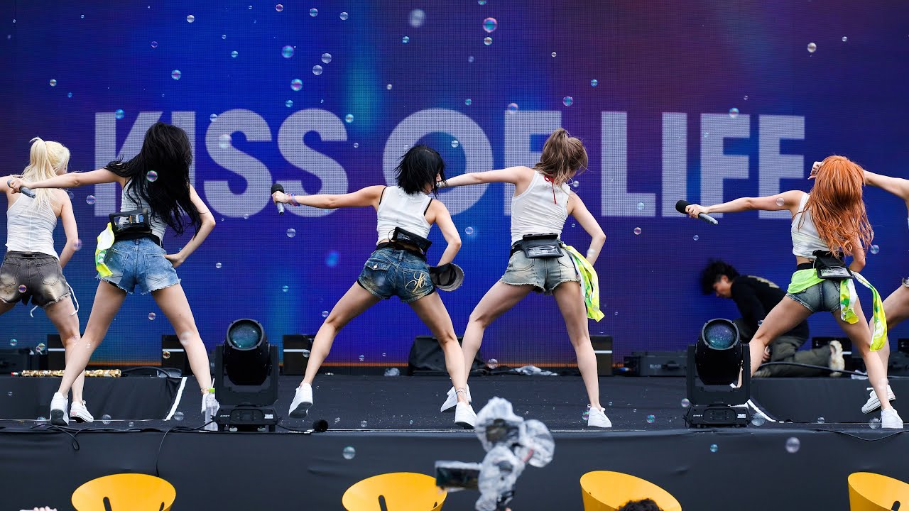 240706 키스오브라이프 KISS OF LIFE 'Sticky' 4K 60P 직캠 @워터밤 by DaftTaengk