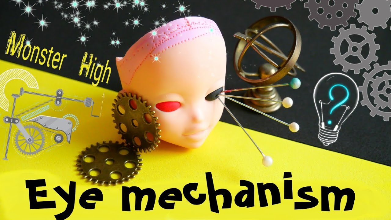 ✂cut eyes 🔥 Eye mechanism for dolls ooak 👀 Monster high repaint custom interchangeable eyes
