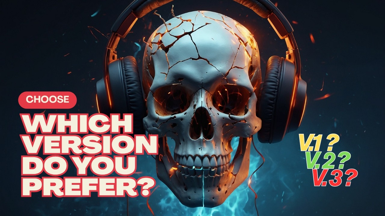 3 версии «Fractured Realities» | Metal AI Shock! Какая вам нравится больше?