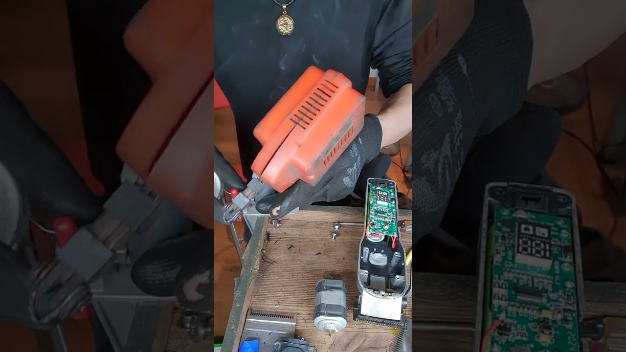 Замена двигателя в машинке для стрижки волос Kenmi 1984 года выпуска.