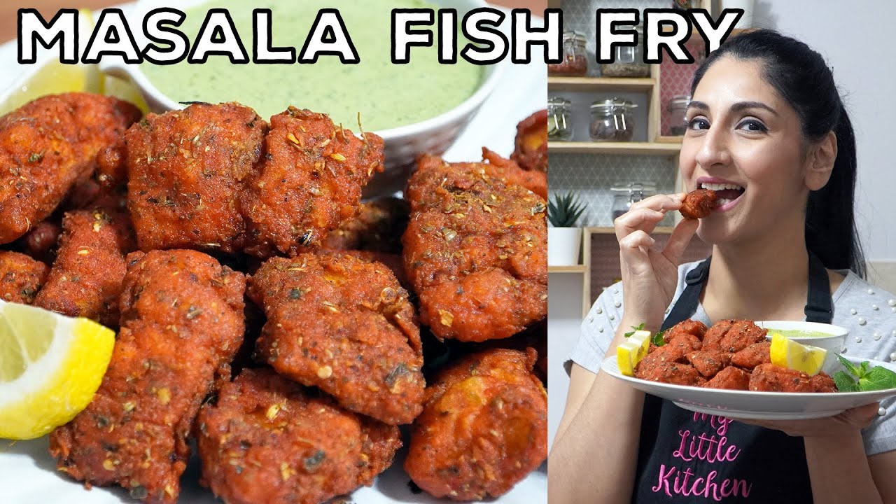 The Tastiest Masala Fish Fry | Spicy Deep Fried Fish Recipe