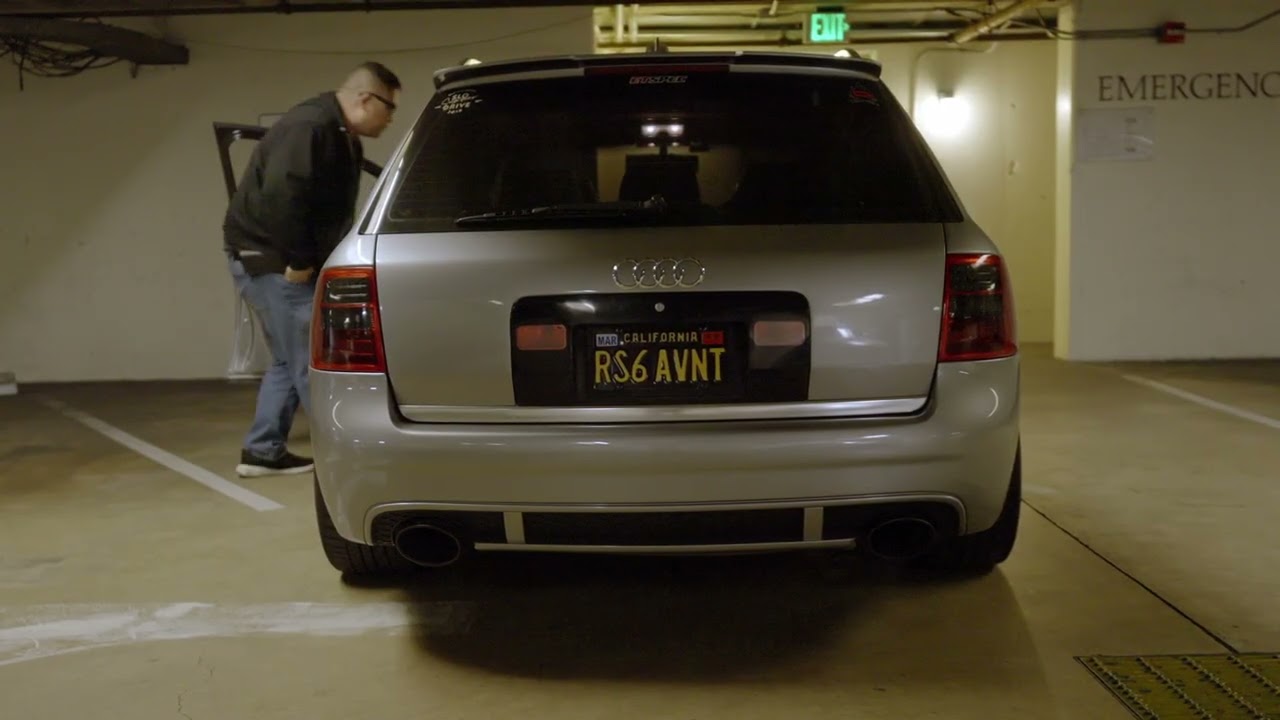 2002 Audi RS6 Avant clone - cold start