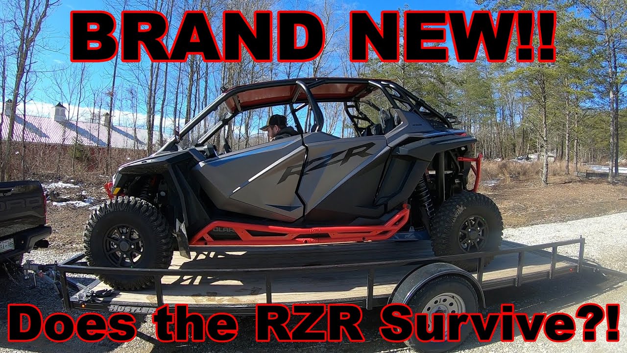 We Break In Greg's 2021 Polaris RZR Pro XP 4 Unlimited! Royal Blue Vlog 2