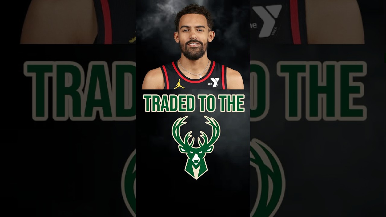 Trae Young TRADED to the BUCKS‼️ #nba #nbatrade #nbanews #basketball #viralshorts
