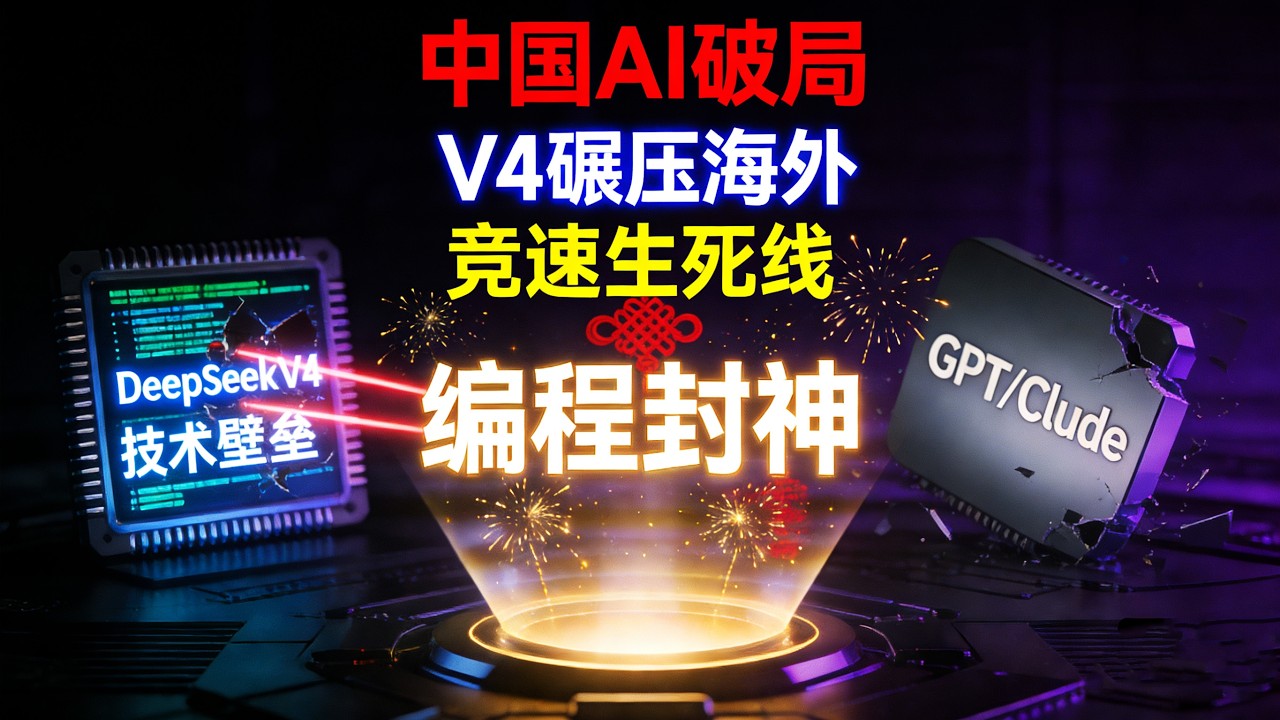 DeepSeekV4突袭春节！编程碾压GPT/Claude？中国AI资本狂潮下的生死竞速#DeepSeekV4#中国AI崛起#AI编程革命#智谱AI上市#MiniMax千亿市值#豆包手机助手#大模型