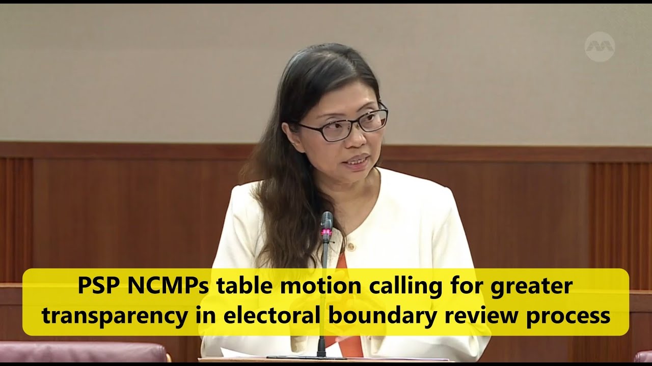 PSP NCMPs table motion calling for greater transparency in electoral boundary review process