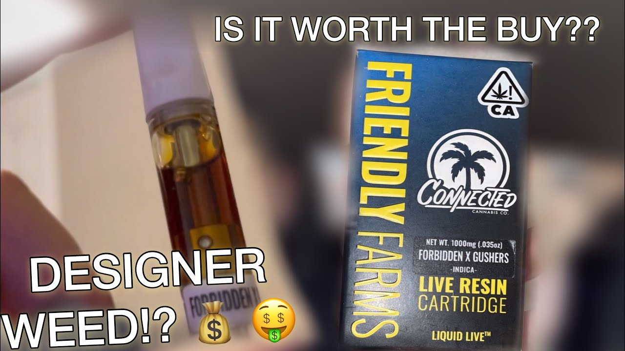 Friendly Farms X Connected - FORBIDDEN X GUSHERS LIVE RESIN CARTRIDGE