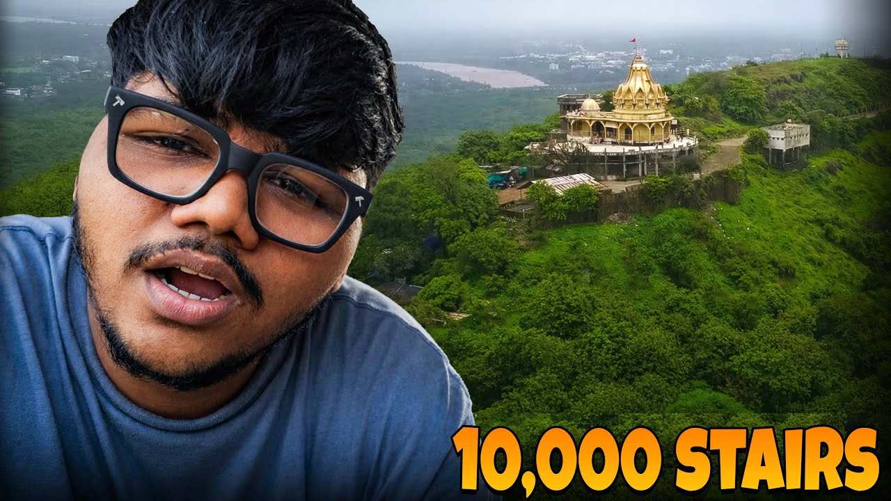 I Climbed 10,000 Steps to Reach This Temple 😱 | Biggest Challenge